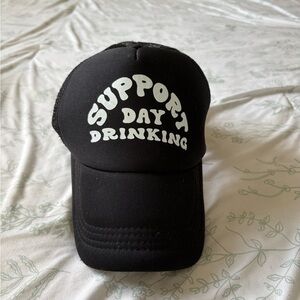 Black 'Support Day Drinking' Cap